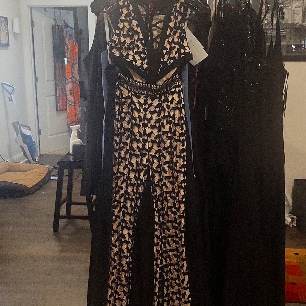 Black jumpsuit